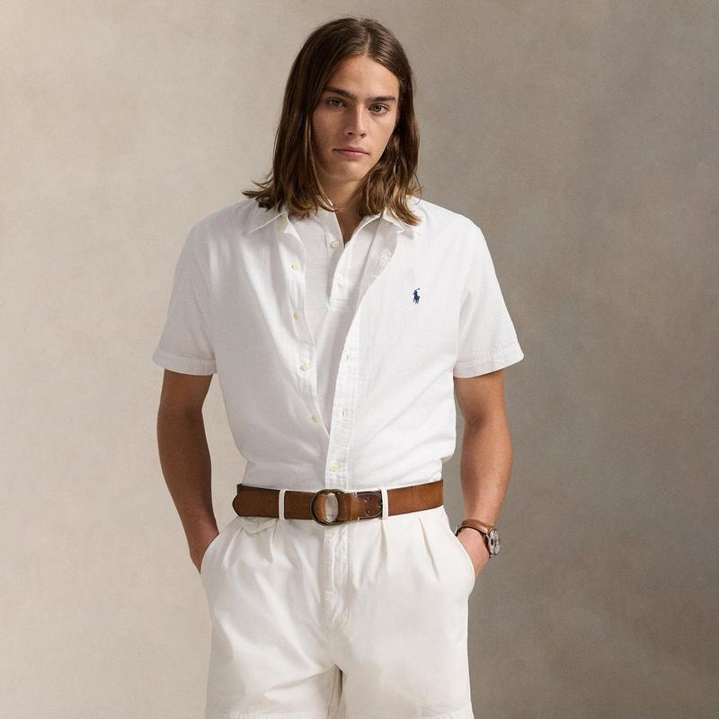 Polo Ralph Lauren Chemise Seersucker Coupe Classique pour hommes