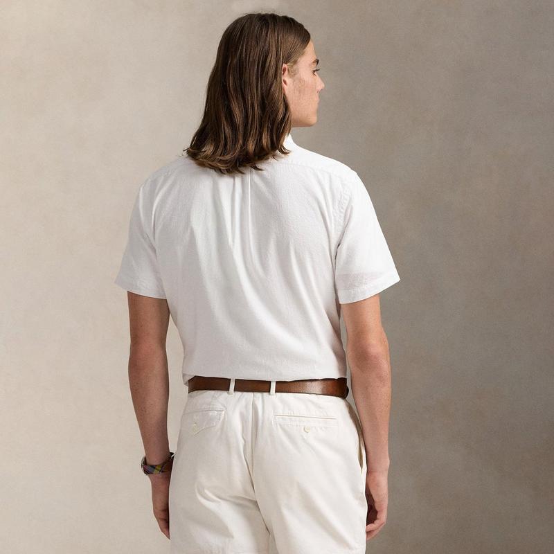 Polo Ralph Lauren Chemise Seersucker Coupe Classique pour hommes