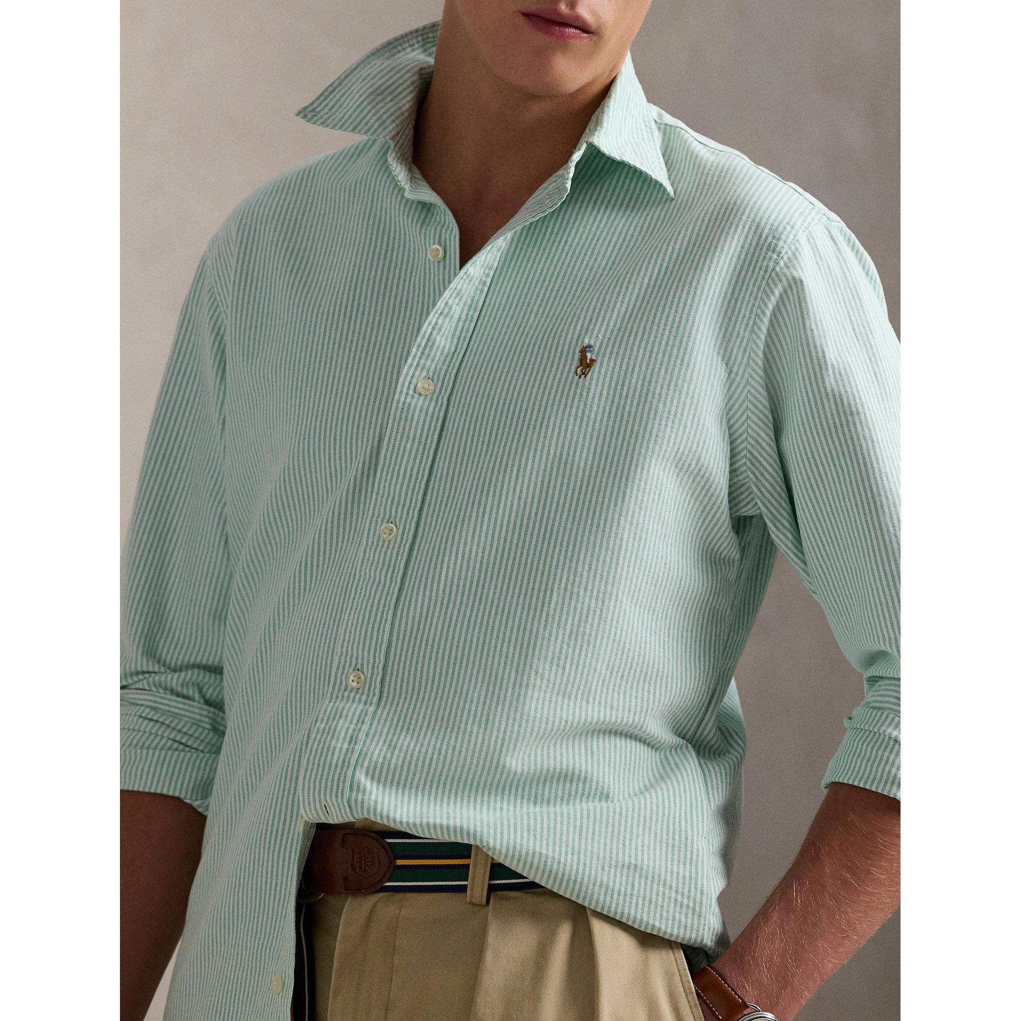 Mens-Classic-Fit-Striped-