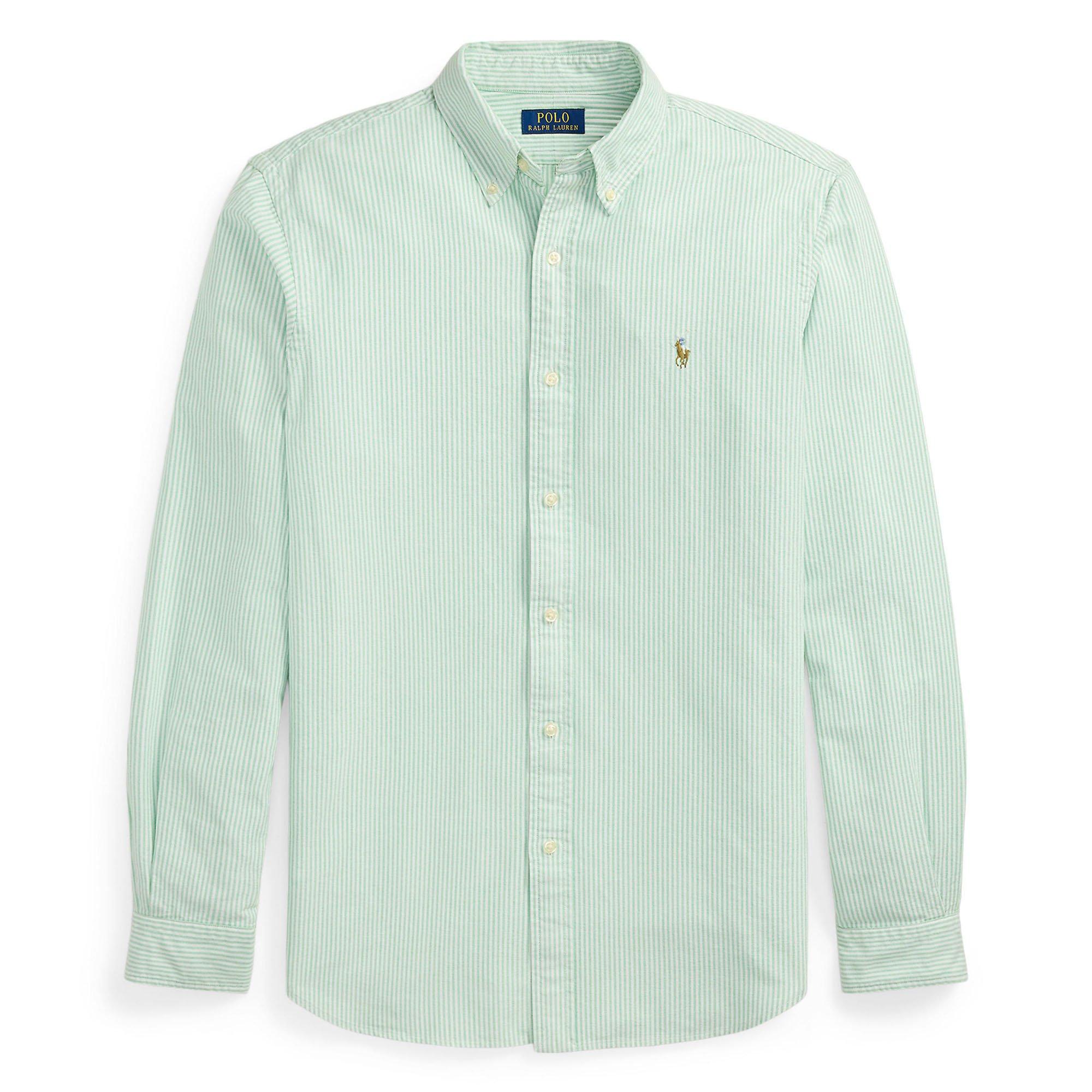 Men's Classic Fit Striped Oxford Shirt | Polo Ralph Lauren