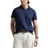 Polo en coton-lin   coupe standard pour hommes