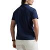 Polo en coton-lin   coupe standard pour hommes