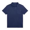 Polo en coton-lin   coupe standard pour hommes