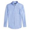 Chemise ray e en lin   coupe classique pour hommes
