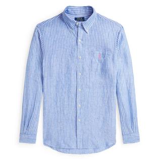 Polo Ralph Lauren Men's Classic Fit Striped Linen Shirt