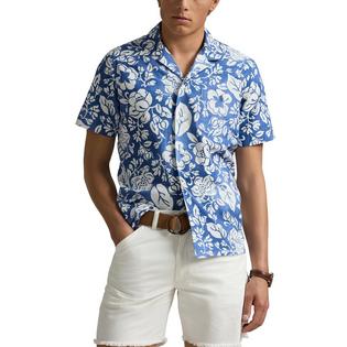 Polo Ralph Lauren Men's Classic Fit Floral Oxford Camp Shirt
