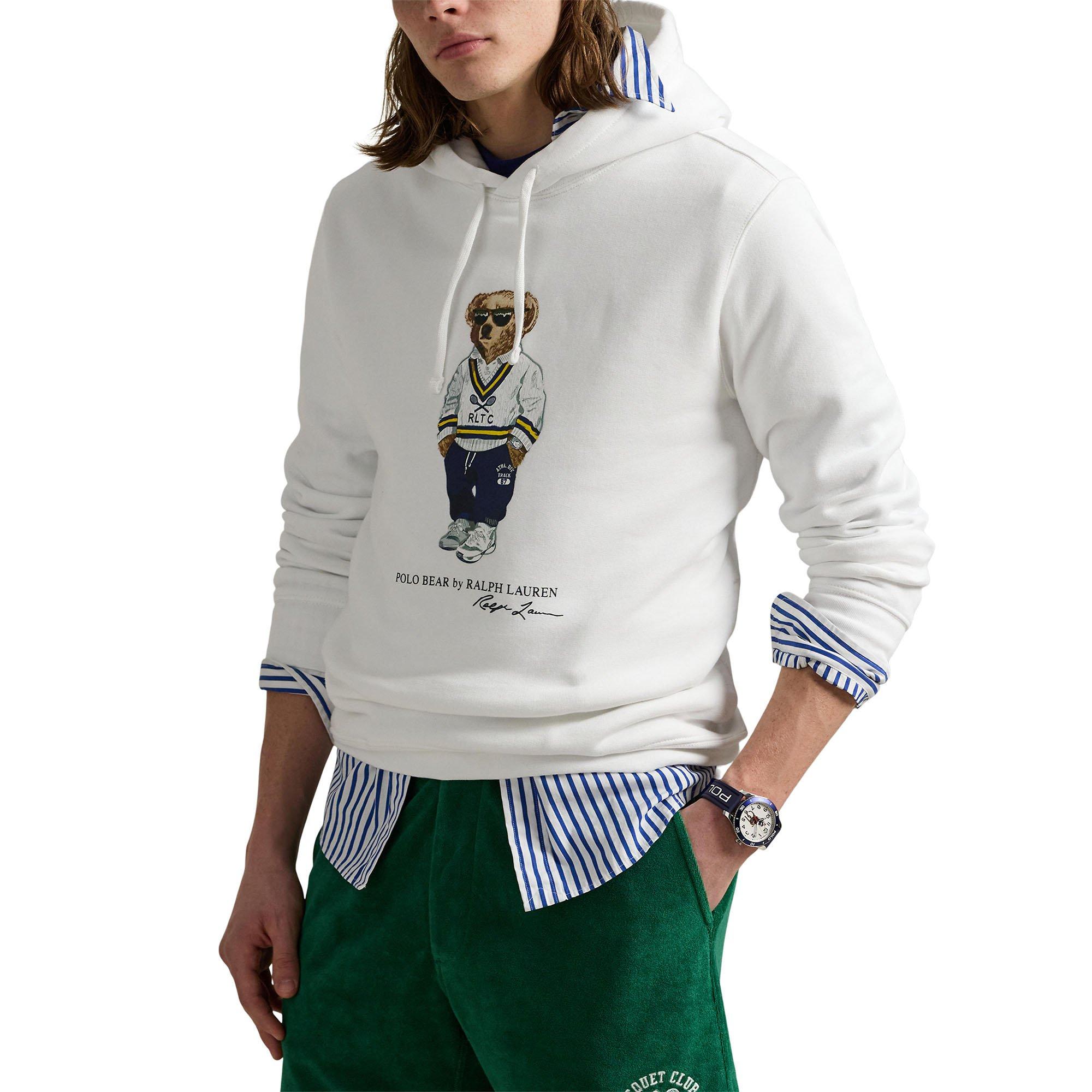 Men's Polo Bear Fleece Hoodie | Polo Ralph Lauren | Sporting