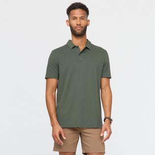 DUER Men's Air Flow Pique Polo