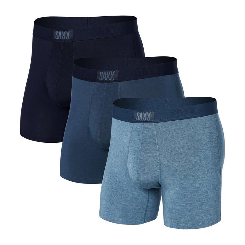 Saxx Cale&ccedil;on boxeur Vibe Super Soft pour hommes (paquet de 3)