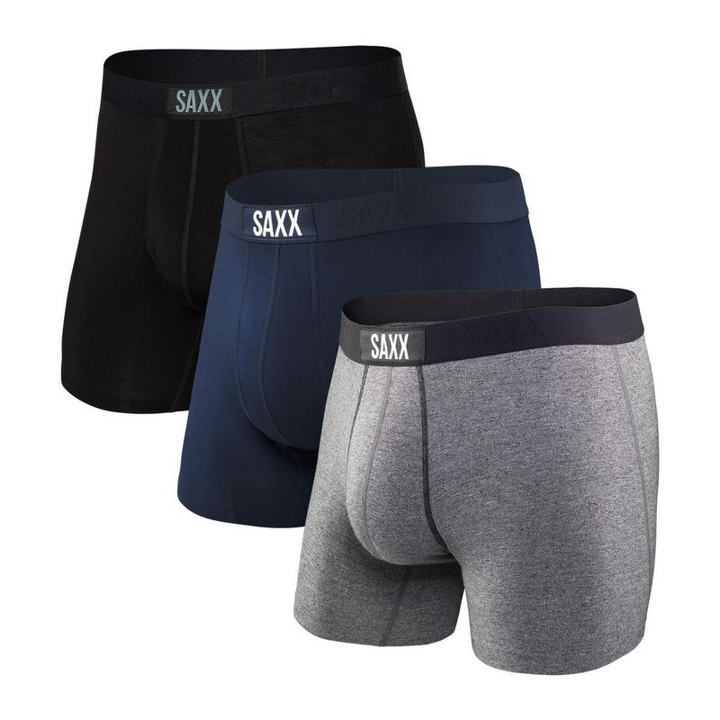 Saxx Cale&ccedil;on boxeur Vibe Super Soft pour hommes (paquet de 3)