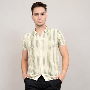 Oak & Ivy Men's Fancy Stitch Short Sleeve Knit Shirt