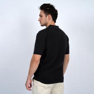 Oak & Ivy Men's Johnny Collar Short Sleeve Top