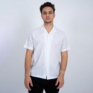 Oak & Ivy Men's Linen Short Sleeve Camp Shirt