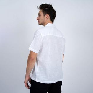 Oak & Ivy Men's Linen Short Sleeve Camp Shirt