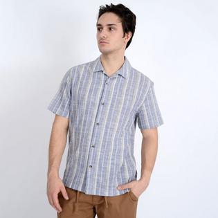 Oak & Ivy Men's Linen Short Sleeve Camp Shirt