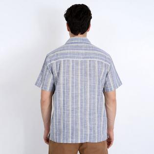 Oak & Ivy Men's Linen Short Sleeve Camp Shirt