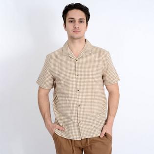 Oak & Ivy Men's Linen Short Sleeve Camp Shirt