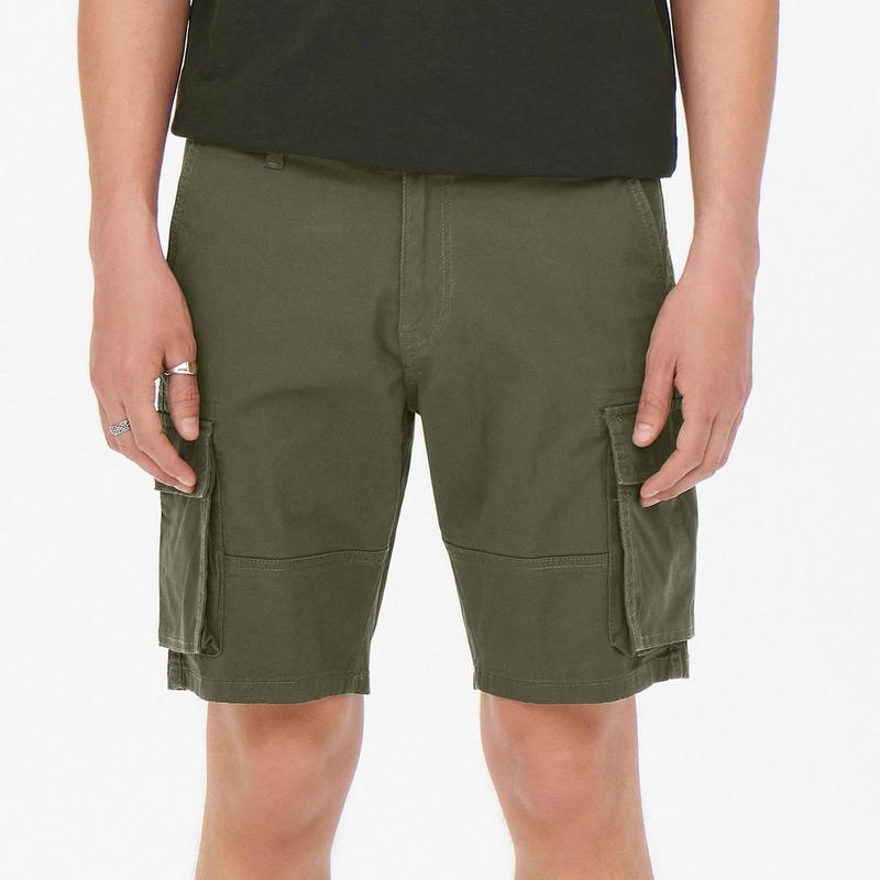 Only & Sons Short cargo Cam pour hommes