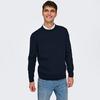 Men s Rex Life Crew Knit Sweater