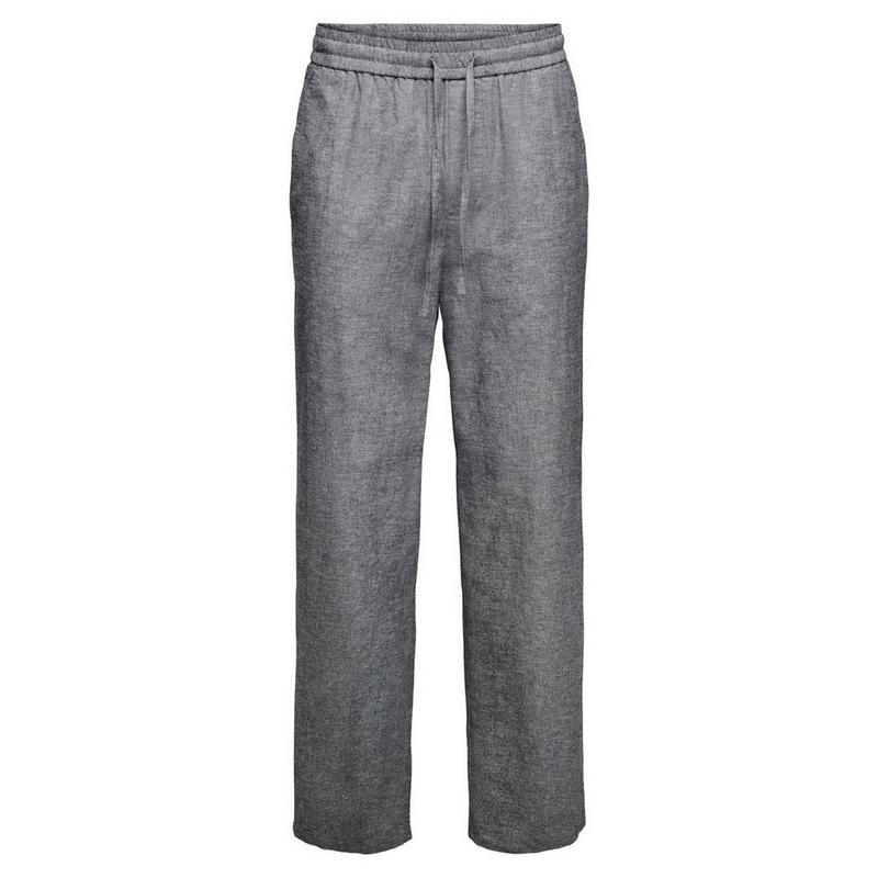Only & Sons Pantalon ample en coton et lin pour hommes