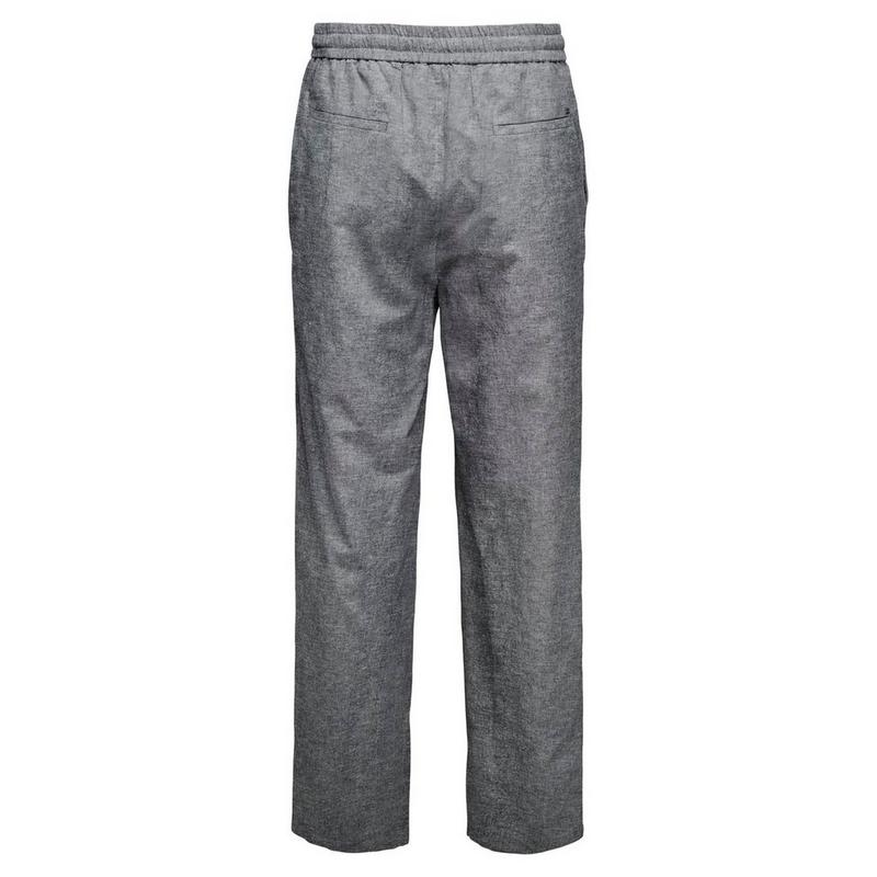 Only & Sons Pantalon ample en coton et lin pour hommes