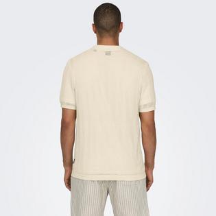 Only & Sons Men's Diego Short Sleeve Knit Shirt