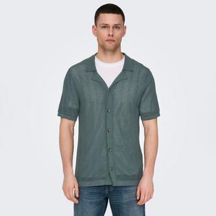 Only & Sons Men's Diego Short Sleeve Knit Shirt