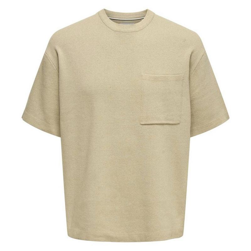 Only & Sons Haut &agrave; manches courtes Gary en tricot pour hommes