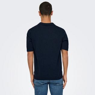 Only & Sons Men's George Short Sleeve Knit Polo