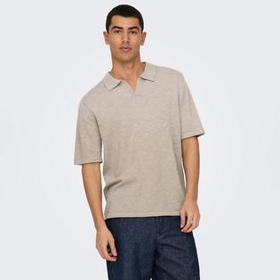Only & Sons Men's George Short Sleeve Knit Polo
