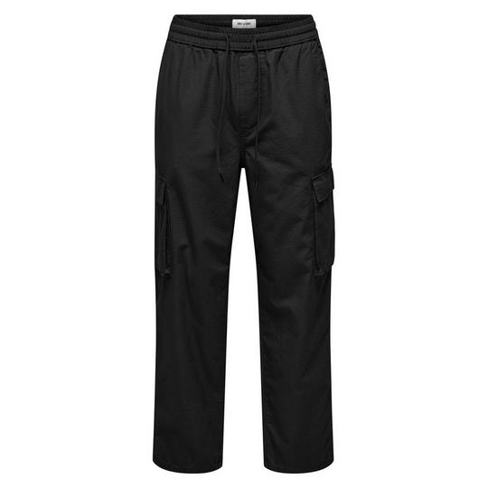Only & Sons Pantalon cargo ample en ripstop pour hommes