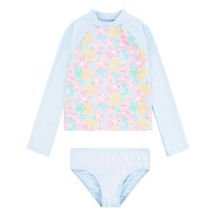 Hurley Junior Girls' [7-16] Rashguard + Swim Bottom Two-Piece Set