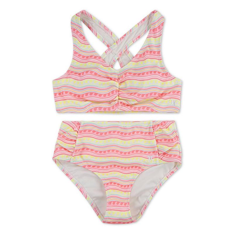 Hurley Junior Girls' [7-16] High Waist Two-Piece Bikini