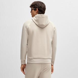 BOSS Men's Saggy Rib Full-Zip Hoodie