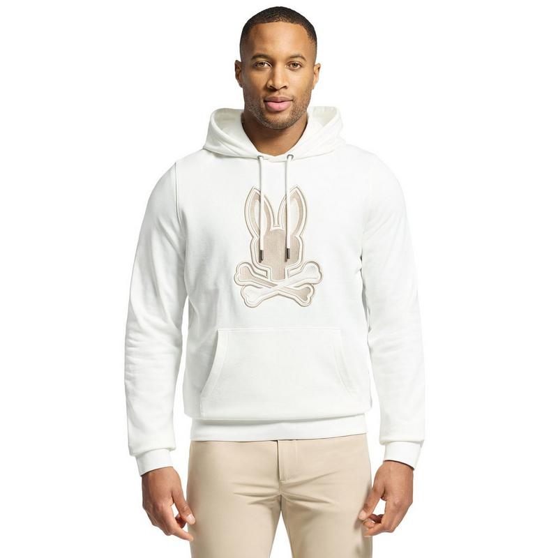 Psycho Bunny Chandail &agrave; capuchon brod&eacute; New Castle pour hommes