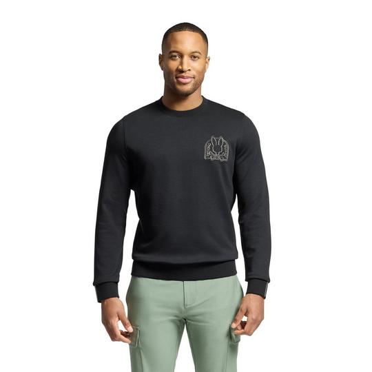 Psycho Bunny Men s Melbourne Embroidered Crew Sweatshirt