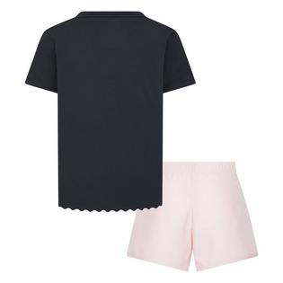 Nike Girls' [4-6X] Sportswear Motion Sprinter Tee + Short Two-Piece Set
