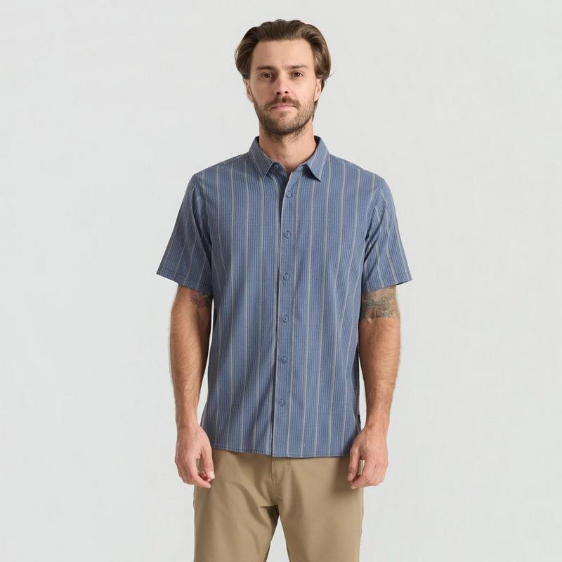 Roark Chemise &agrave; manches courtes Bless Up pour hommes
