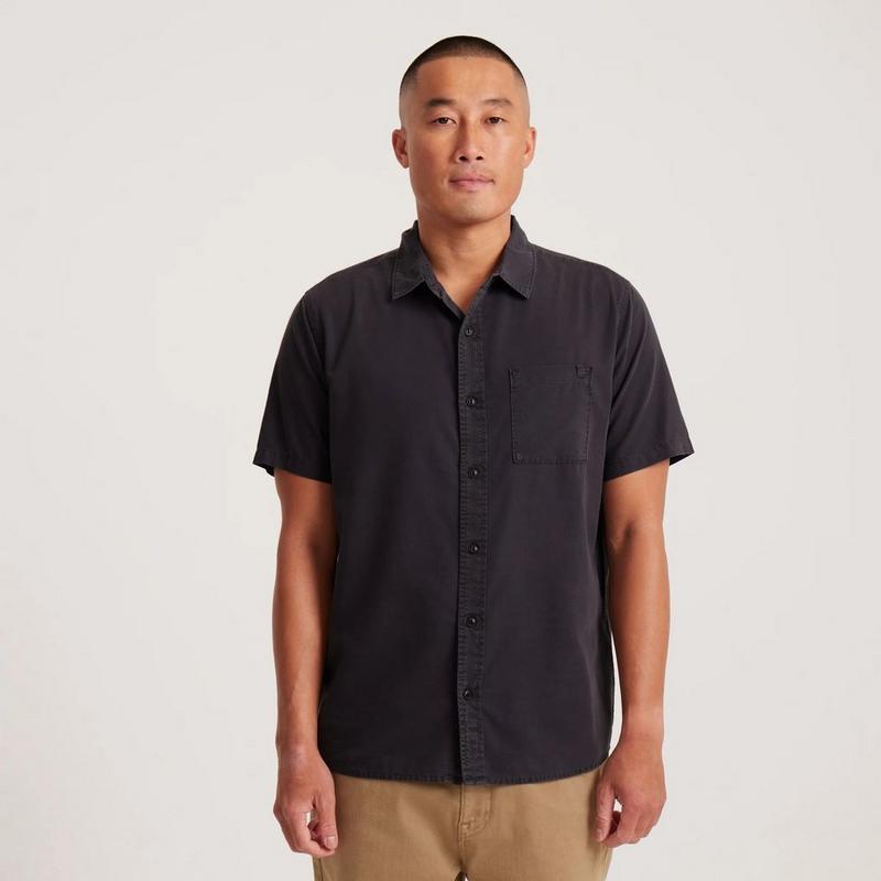 Roark Chemise &agrave; manches courtes Made to Fade pour hommes