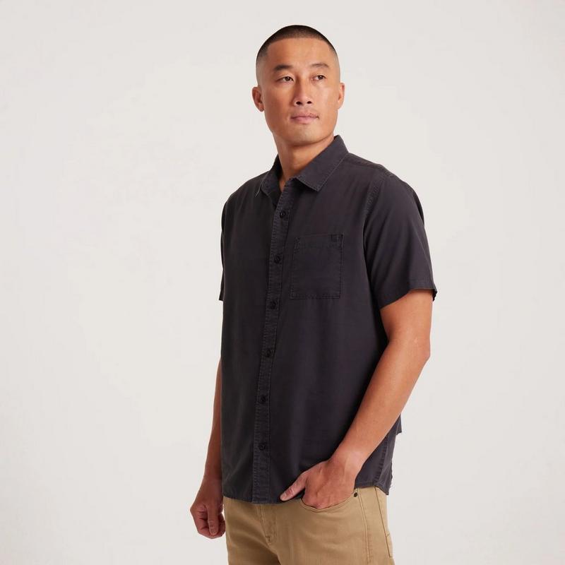 Roark Chemise &agrave; manches courtes Made to Fade pour hommes