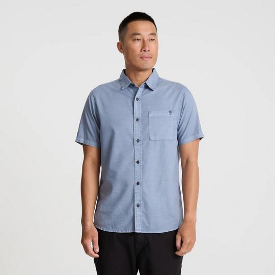 Roark Men s Made to Fade Short Sleeve Shirt