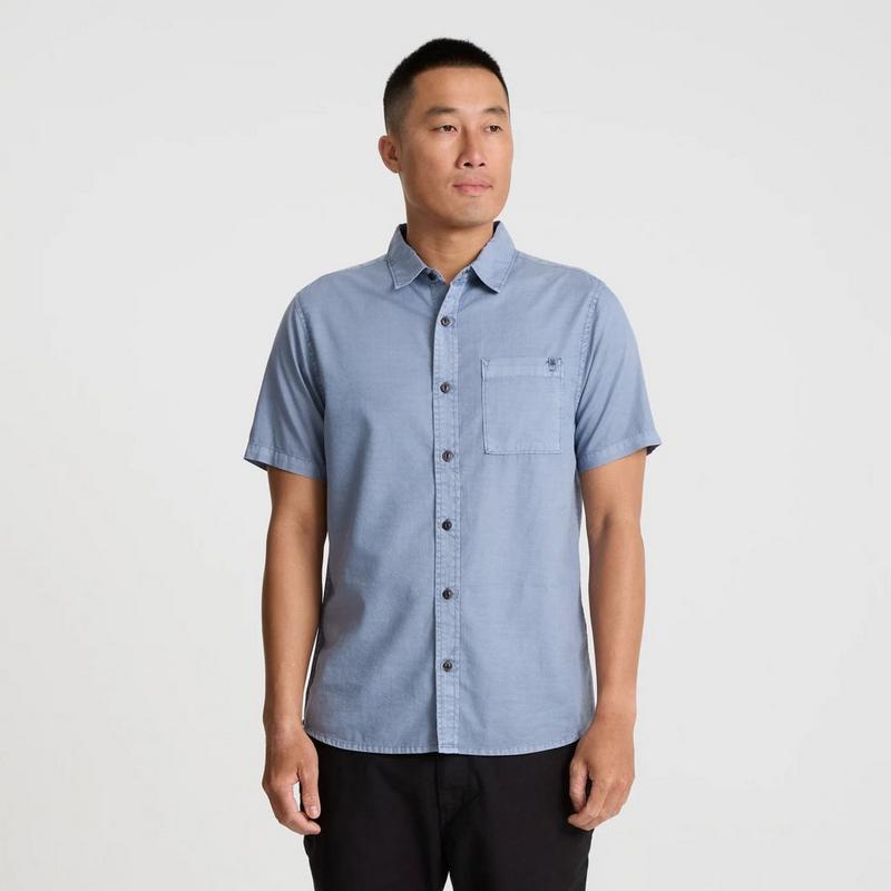 Roark Chemise &agrave; manches courtes Made to Fade pour hommes
