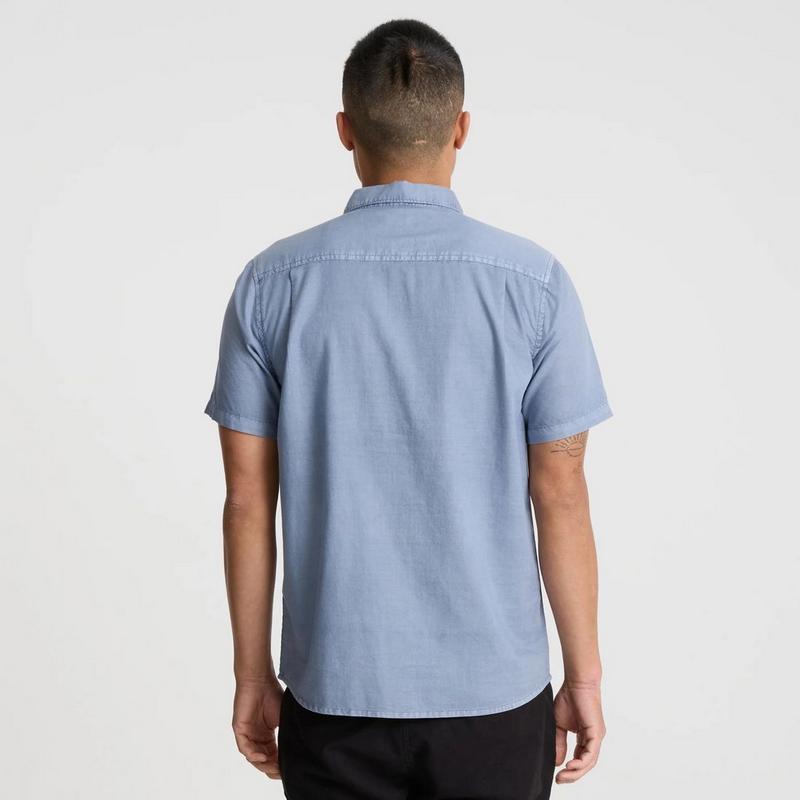 Roark Chemise &agrave; manches courtes Made to Fade pour hommes