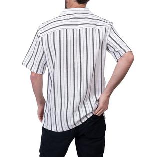 Silver Jeans Men's Striped Short Sleeve Shirt