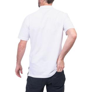 Silver Jeans Men's 3-Button Pique Short Sleeve Polo