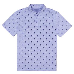 Silver Jeans Men's 3-Button Performance Short Sleeve Polo