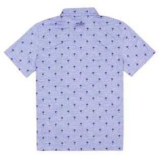 Silver Jeans Men's 3-Button Performance Short Sleeve Polo