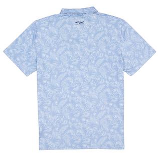 Silver Jeans Men's 3-Button Stretch Short Sleeve Polo