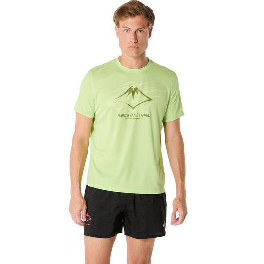 Asics Men s FujiTrail Logo Short Sleeve Top