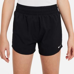 Nike Short tiss&eacute; &agrave; taille haute Dri-FIT pour filles juniors [7-16]